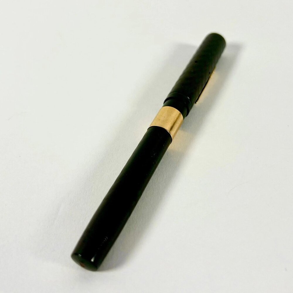 ​Antique Waterman Fountain Pen – 14K Yellow Gold Clip Cap - Picture 3 of 9